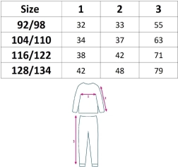 Jogging pour enfants NEW BABY Kindergarten marron 92/98