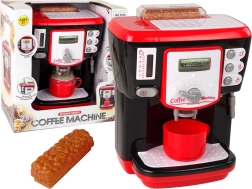Jouet machine à café avec sons à piles noir