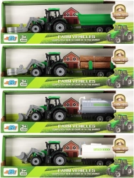 Tracteur de ferme avec remorque – jouet pour enfants
