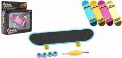 Skateboard à doigts avec accessoires 9 cm