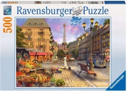 Puzzle Ravensburger Paris : promenade au crépuscule 500 pièces
