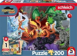 Puzzle Eldrador : créatures maléfiques 200 pièces + figurine SCHLEICH