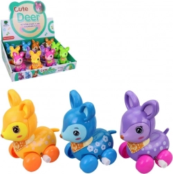 Petit cerf à remontoir, 6 couleurs