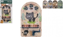 Jeu de flipper à billes à pousser