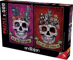 Puzzle Halloween 2×500 pièces ANATOLIAN