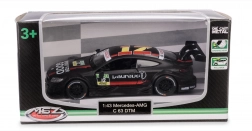 Modèle de voiture MERCEDES-AMG C 63 DTM 1:43 avec propulsion à rétrofriction