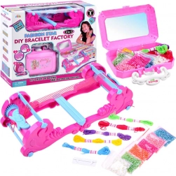 usine de fabrication de bracelets pour enfants avec perles et fils moulinés