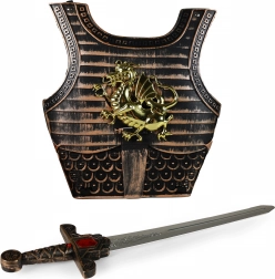 Set de chevalier avec épée et bouclier