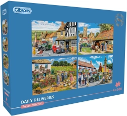 Puzzle Gibsons « Livraisons quotidiennes » 4×500 pièces