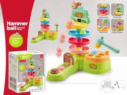 Marteau pour enfants avec balles colorées