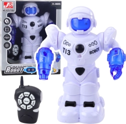 Robot RC intelligent avec télécommande, lumières et sons