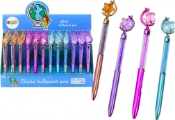 Stylo à bille avec étoile, encre bleue 0,7 mm – assortiment de couleurs