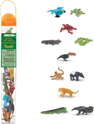 Safari Ltd. Toobs tube – vie dans la forêt tropicale