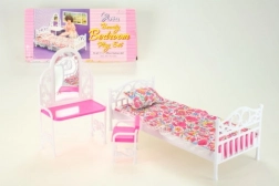 Glorie lit et coiffeuse pour poupées