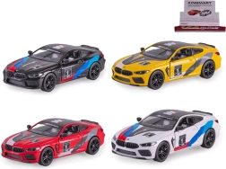 Modèle métallique de voiture BMW M8 Competition Coupé 1:38 avec moteur à rétrofriction