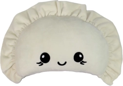 Pierogi en peluche 60 cm crème