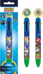 stylo avec motif SONIC, 6 couleurs