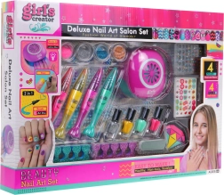 Manucure pour filles 6+ Salon de beauté 20 pcs vernis et stylos à ongles