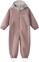 Combinaison softshell Leokid Lilo Ash rose, taille 80