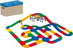 Ponts et routes Set de construction 3D en plastique en boîte 58 × 39 cm