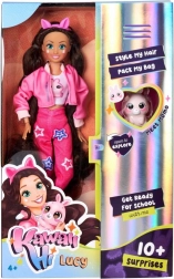 Poupée Kawaii Hi Lucy et lapin Momo