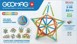 Geomag Supercolor jeu de construction magnétique 93 pièces en plastique recyclé