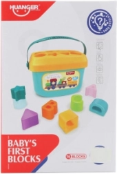 Seau d’encastrement avec cubes