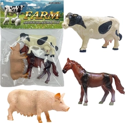 Ensemble de figurines d’animaux de ferme (3 pcs)