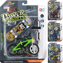 Mini skateboard avec vélo et accessoires