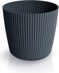 Pot de fleurs Milly Round 39 cm anthracite