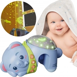 Woopie projecteur d’étoiles pour enfants et veilleuse éléphant