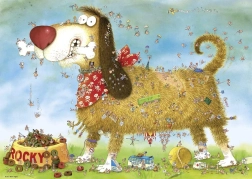 Puzzle Heye Vie de chien 1000 pièces