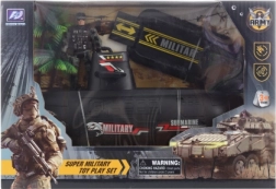 Set militaire avec sous-marin