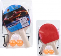 Set de ping-pong avec 3 balles et filet
