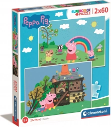Puzzle Peppa Pig 2x60 pièces