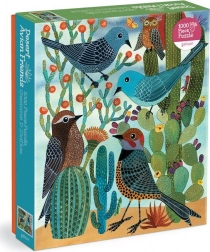 Puzzle Galison Amis oiseaux du désert 1000 pièces