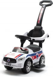 Draisienne pour enfants avec sons et barre de guidage Baby Mix ambulance – blanc