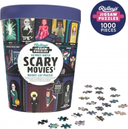 Puzzle RIDLEY’S GAMES Bucket List : 50 films d’horreur – 1000 pièces