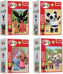 Puzzle mini maxi 20 pièces BING – amis, 4 motifs