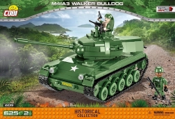 Kit de construction du char M41A3 Walker Bulldog – char de reconnaissance léger américain