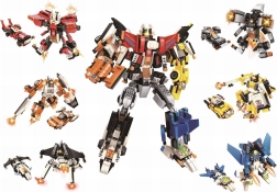 Qman Gardien du Cœur de l'Étoile - ensemble véhicule robotisé