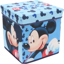 Cozy Noxxiez boîte de rangement et tabouret MICKEY MOUSE 30×30×30 cm