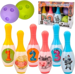 Quilles pour enfants Animaux et chiffres - Woopie