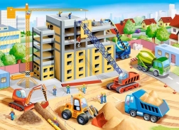 Puzzle Grand Chantier 70 Pièces