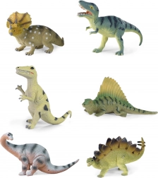 Set de dinosaures 6 espèces 20–23 cm - 1 pièce