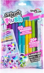 Recharge colorées pour aérographe