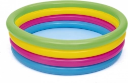 Piscine gonflable pour enfants avec anneaux arc-en-ciel 157 × 46 cm BESTWAY