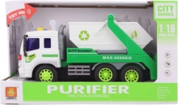 Camion avec conteneur avec effets sonores et lumineux