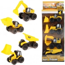 Ensemble de machines de construction BULL, 4pcs