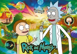 Trefl Puzzle 1000 pièces Rick et Morty